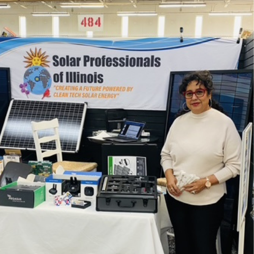 Solar Professionals of Illinois Community Stand